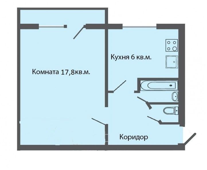 Аренда 1-комнатной квартиры, Владимир, Диктора Левитана ул,  57