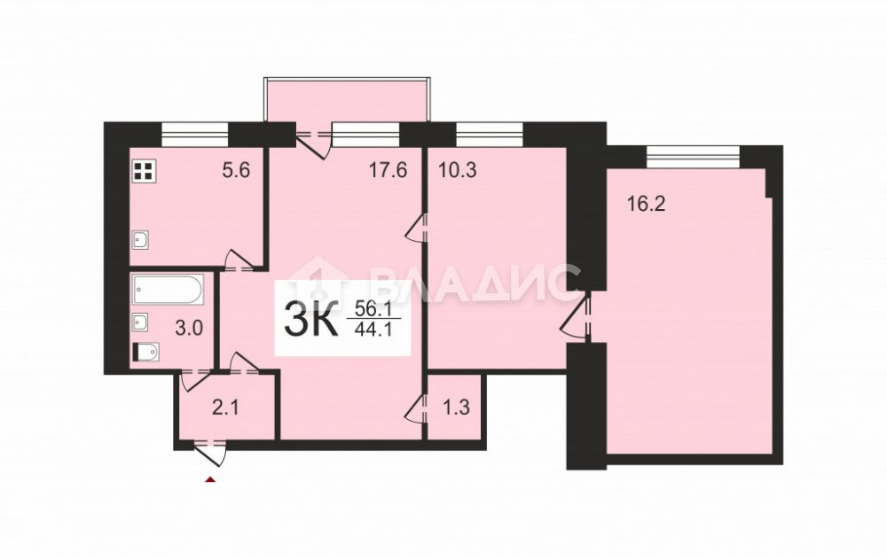 Продажа 3-комнатной квартиры, Нижний Новгород, Полтавская ул, 53 Продажа 3-комнатной квартиры, Нижний Новгород, Полтавская ул, 53