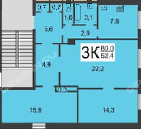 Продажа 3-комнатной квартиры, Нижний Новгород, Райниса пер, 1 Продажа 3-комнатной квартиры, Нижний Новгород, Райниса пер, 1