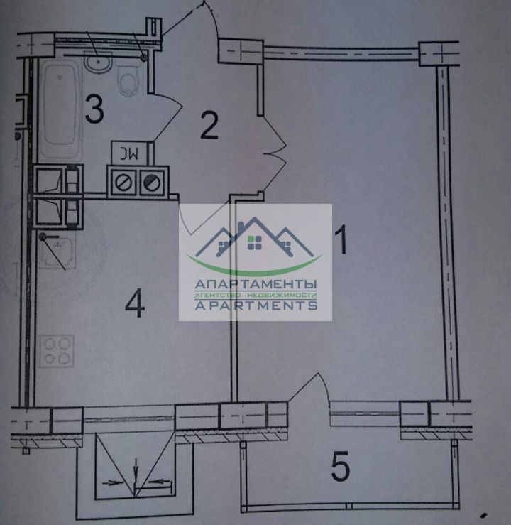 Продажа 1-комнатной квартиры, Пятигорск, Булгакова ул
