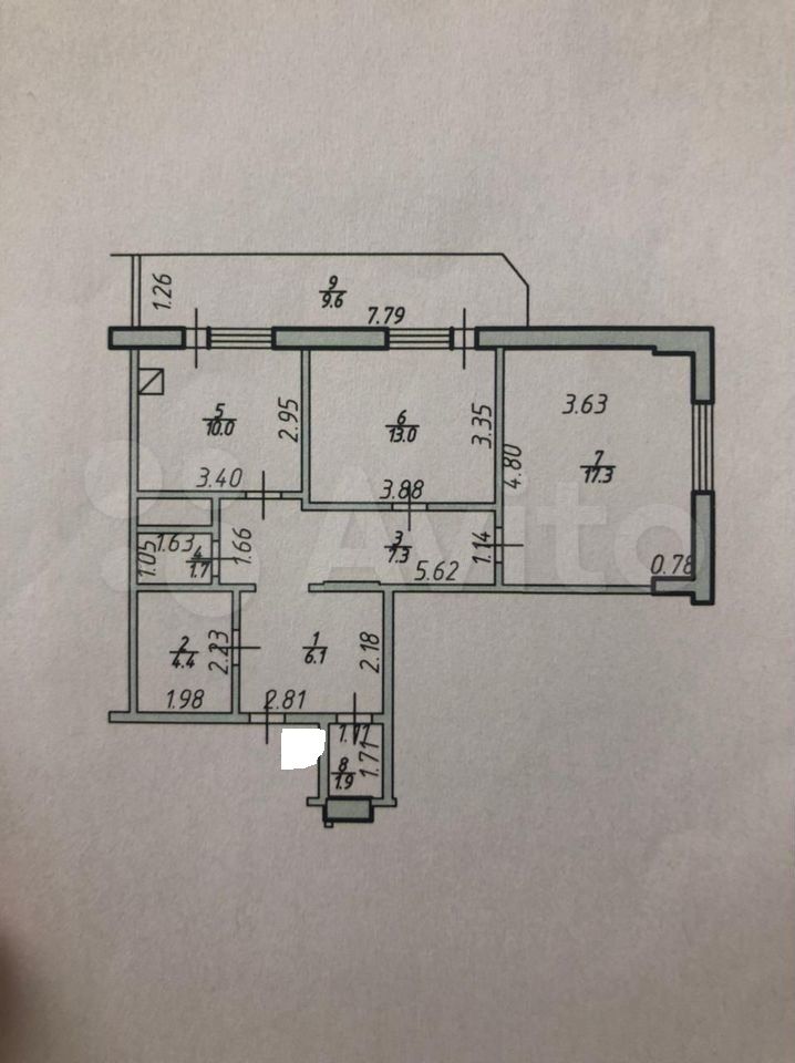 Продажа 2-комнатной квартиры, Ставрополь, Комсомольская ул,  65А