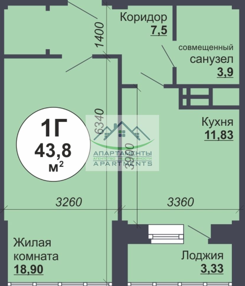 Продажа 1-комнатной квартиры, Пятигорск, Березовый пер,  13к7