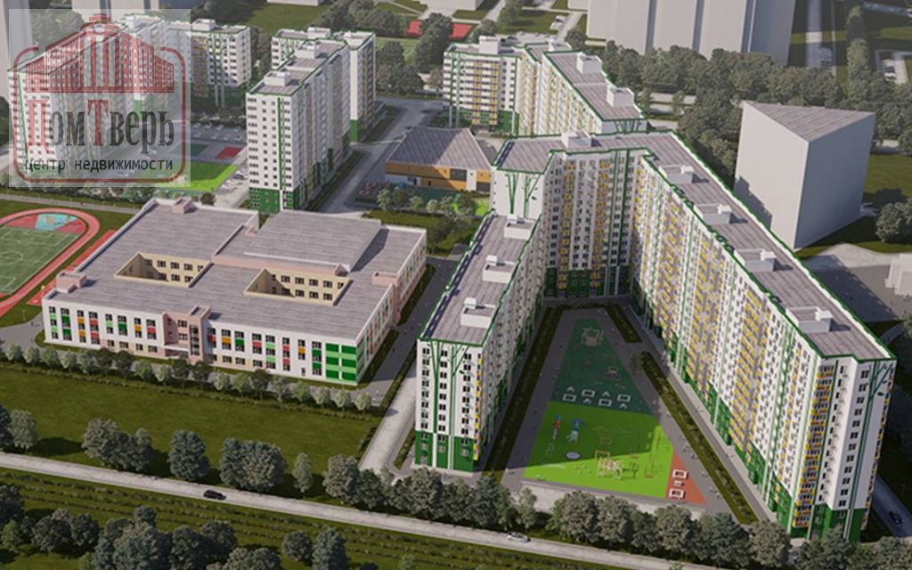 Продажа 1-комнатной новостройки, Тверь, Сергея Лоскутова ул