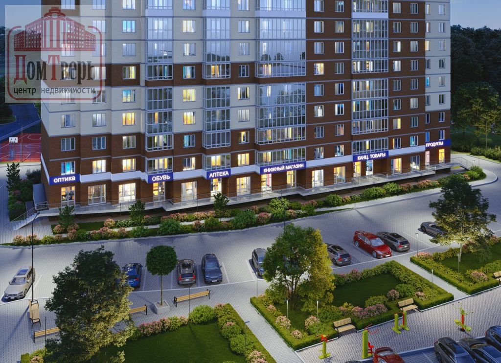 Продажа 2-комнатной новостройки, Тверь, Складская ул