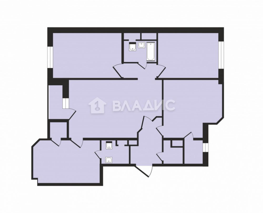 Продажа 4-комнатной квартиры, Москва, Милашенкова ул, 12Б Продажа 4-комнатной квартиры, Москва, Милашенкова ул, 12Б