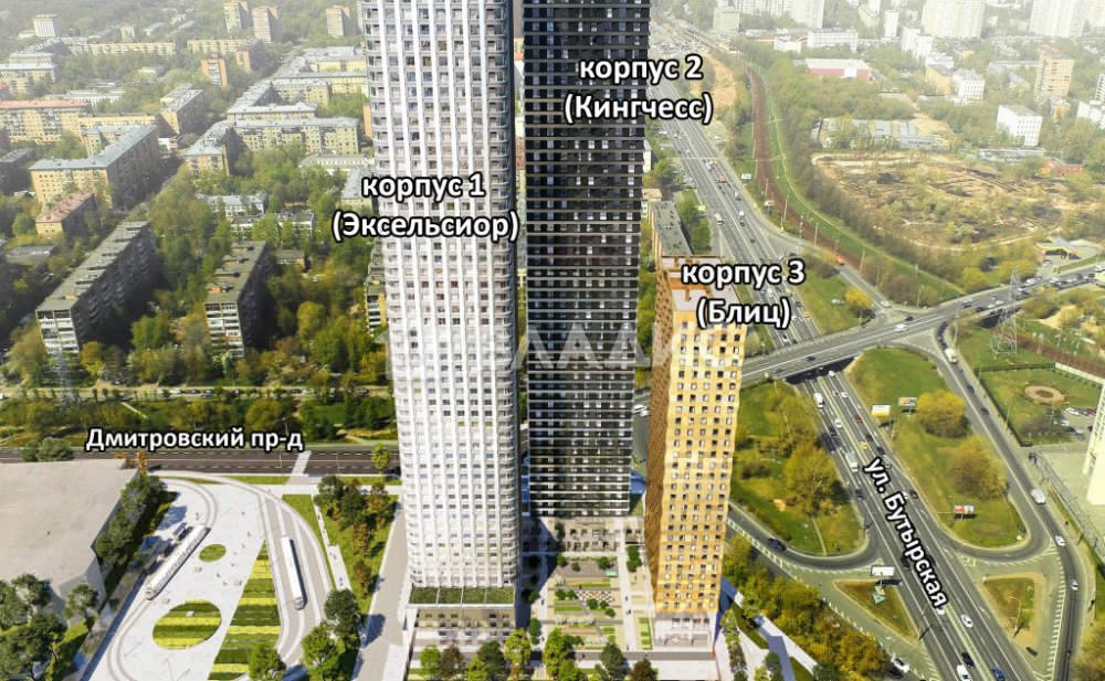 Продажа 4-комнатной новостройки, Москва, Дмитровское ш, 1В Продажа 4-комнатной новостройки, Москва, Дмитровское ш, 1В