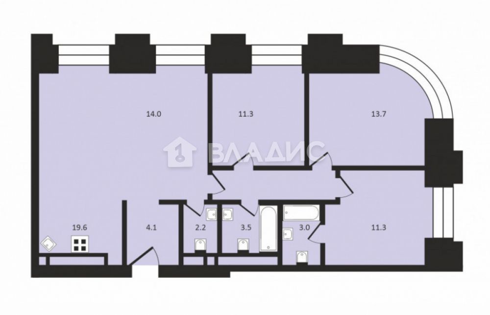 Продажа 4-комнатной новостройки, Москва, Дмитровское ш, 1В Продажа 4-комнатной новостройки, Москва, Дмитровское ш, 1В