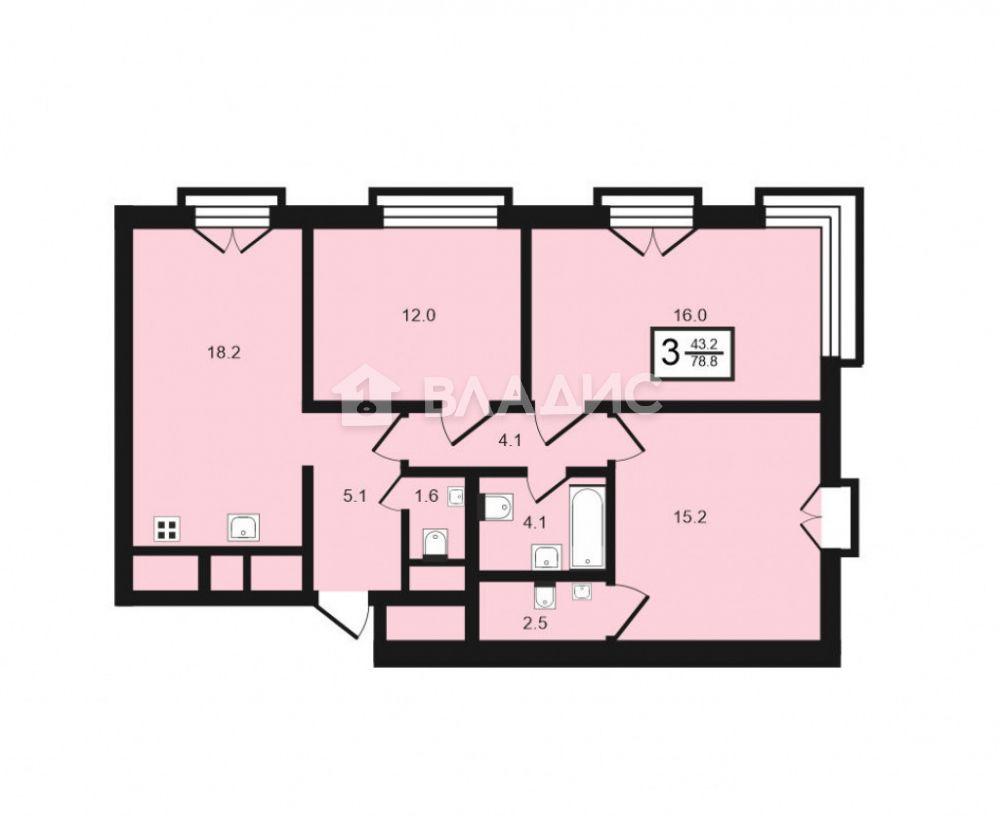 Продажа 3-комнатной новостройки, Москва, жилой комплекс зиларт, 16 Продажа 3-комнатной новостройки, Москва, жилой комплекс зиларт, 16