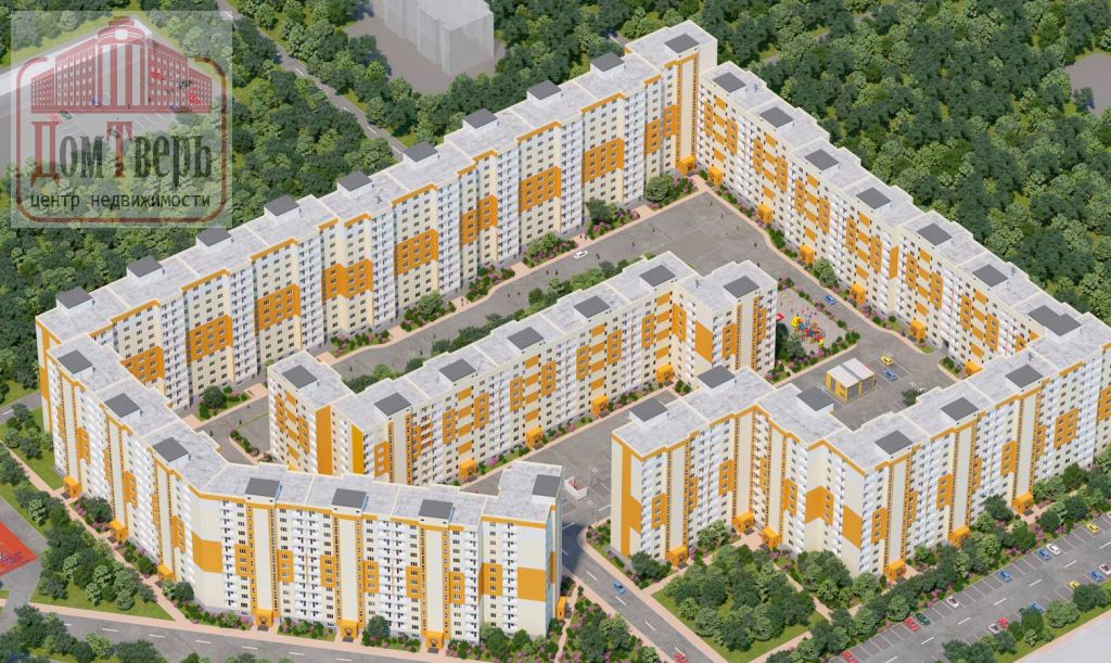 Продажа 2-комнатной новостройки, Тверь, Гусева б-р,  46
