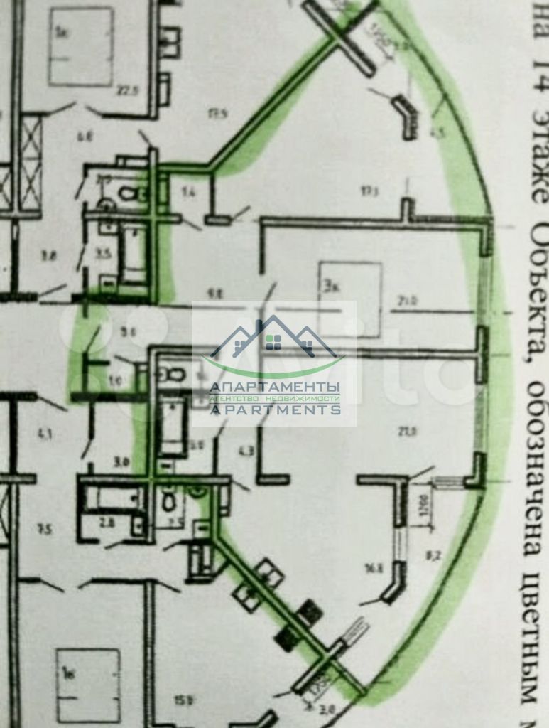 Продажа 3-комнатной квартиры, Пятигорск, 295 Стрелковой Дивизии ул,  1