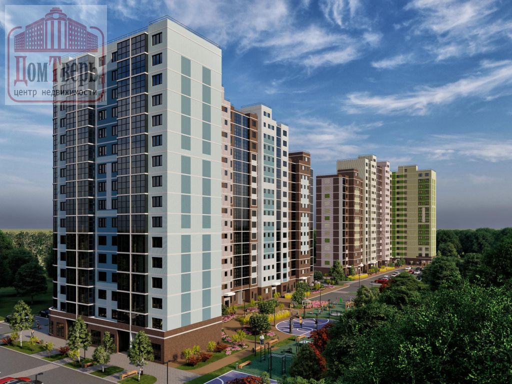 Продажа 1-комнатной новостройки, Тверь, Псковская ул,  3