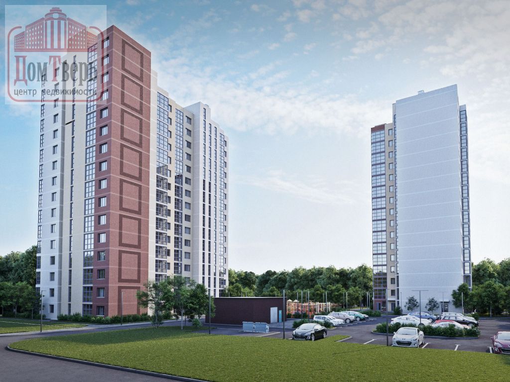 Продажа 2-комнатной новостройки, Тверь, Ткача ул,  3