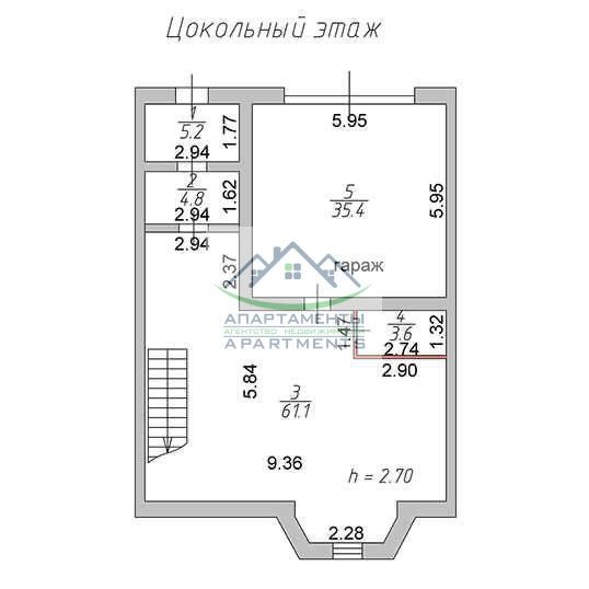 Продажа дома, 350м <sup>2</sup>, 3 сот., Пятигорск, Кучуры ул,  8с