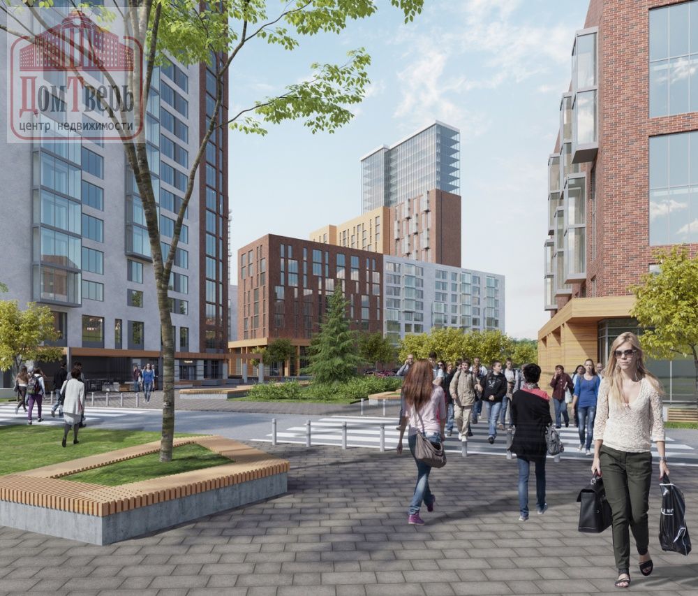 Продажа 1-комнатной новостройки, Тверь, Цветочная ул,  2