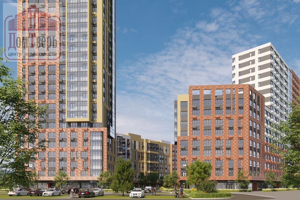 Продажа 2-комнатной новостройки, Тверь, Цветочная ул