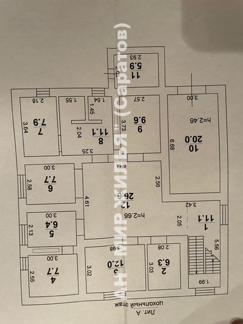 Продажа дома, 400м <sup>2</sup>, 11 сот., Саратов, Зеленогорская М. ул