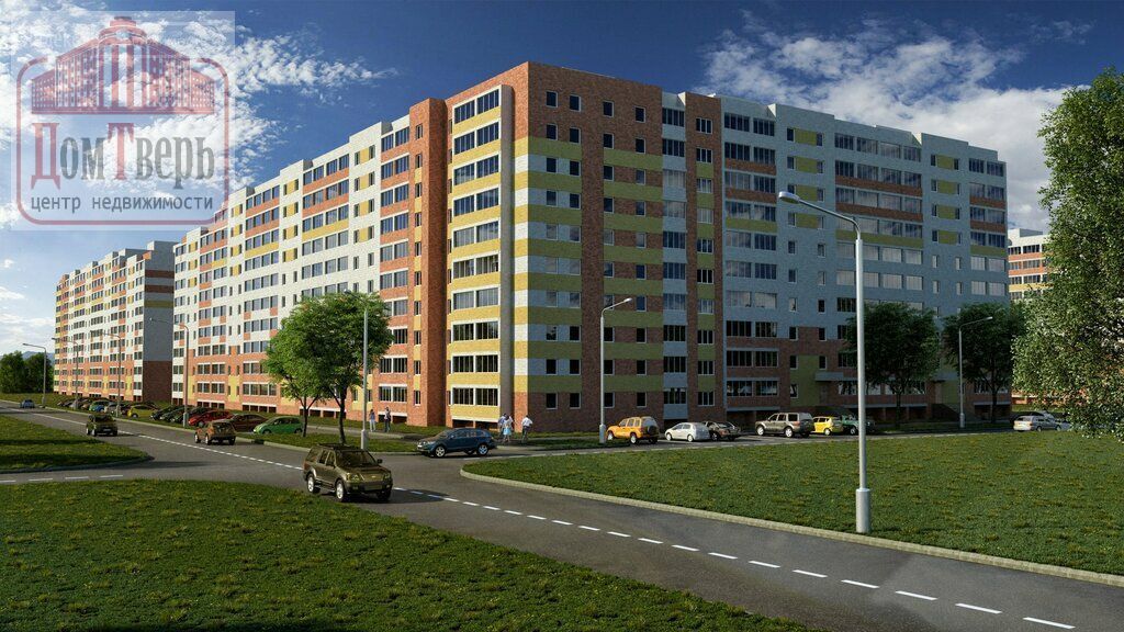 Продажа 1-комнатной новостройки, Тверь, Вагонников 1-й пер,  6