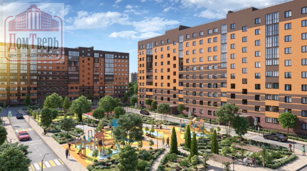 Продажа 1-комнатной новостройки, Тверь, Фрунзе ул