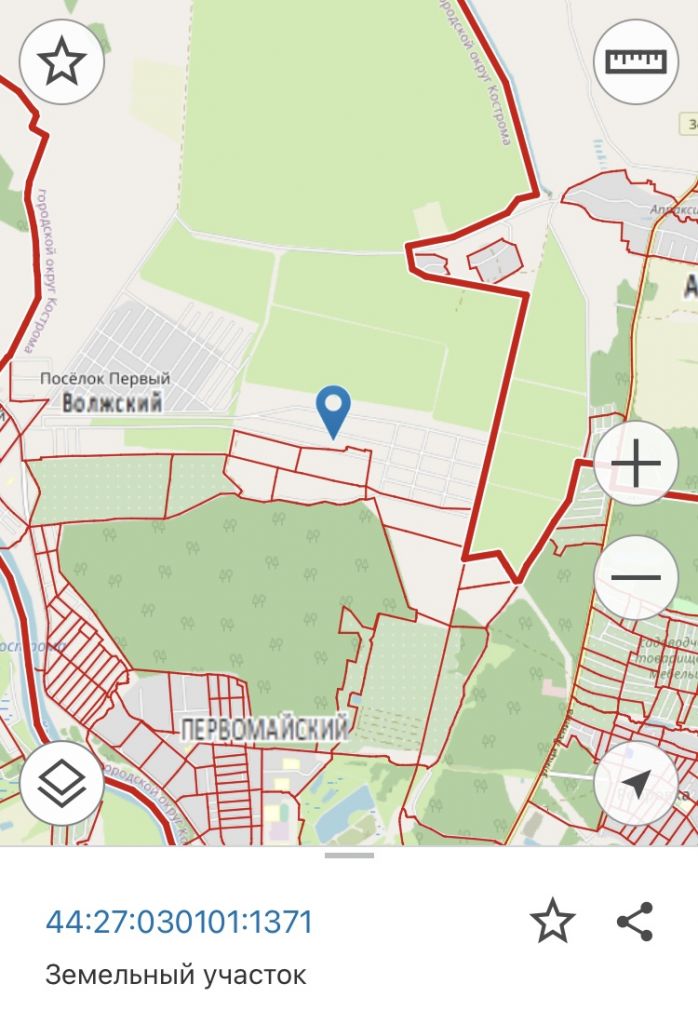 Продажа участка, Кострома, Речной пр-кт