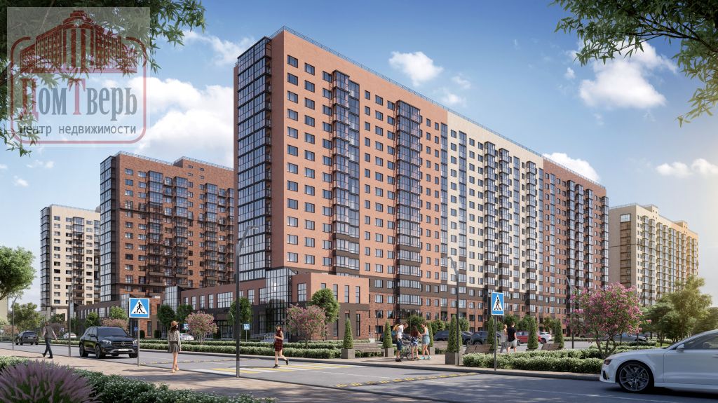 Продажа 1-комнатной новостройки, Тверь, Лемешева ул