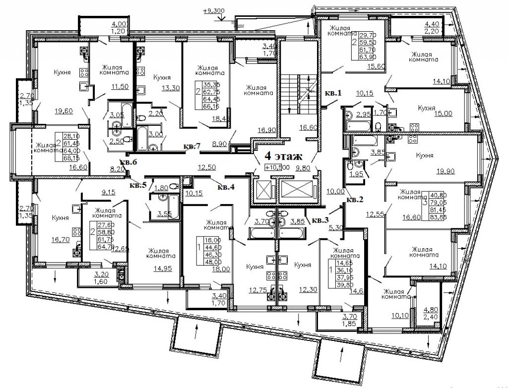 Продажа 2-комнатной новостройки, Иваново, Жарова ул,  69