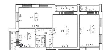 Продажа 2-комнатной квартиры, Новый, центральная,  48к2