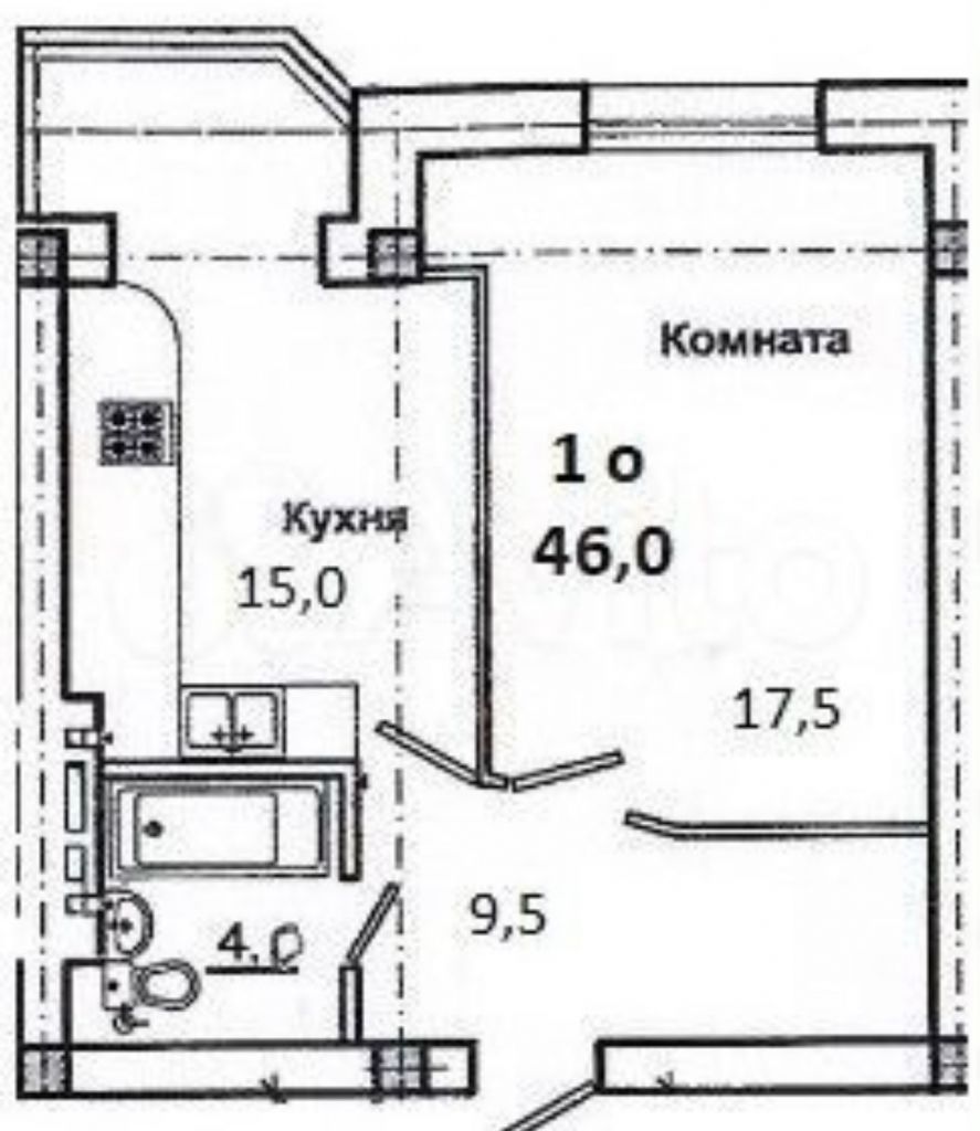 Продажа 1-комнатной квартиры, Пятигорск, Пестова ул