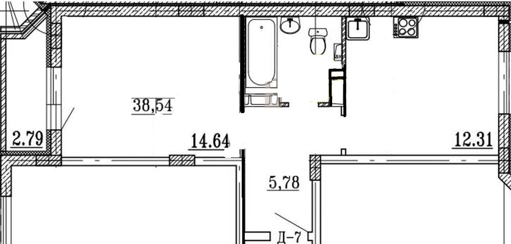 Продажа 1-комнатной новостройки, Владимир, Родионовка ул,  18