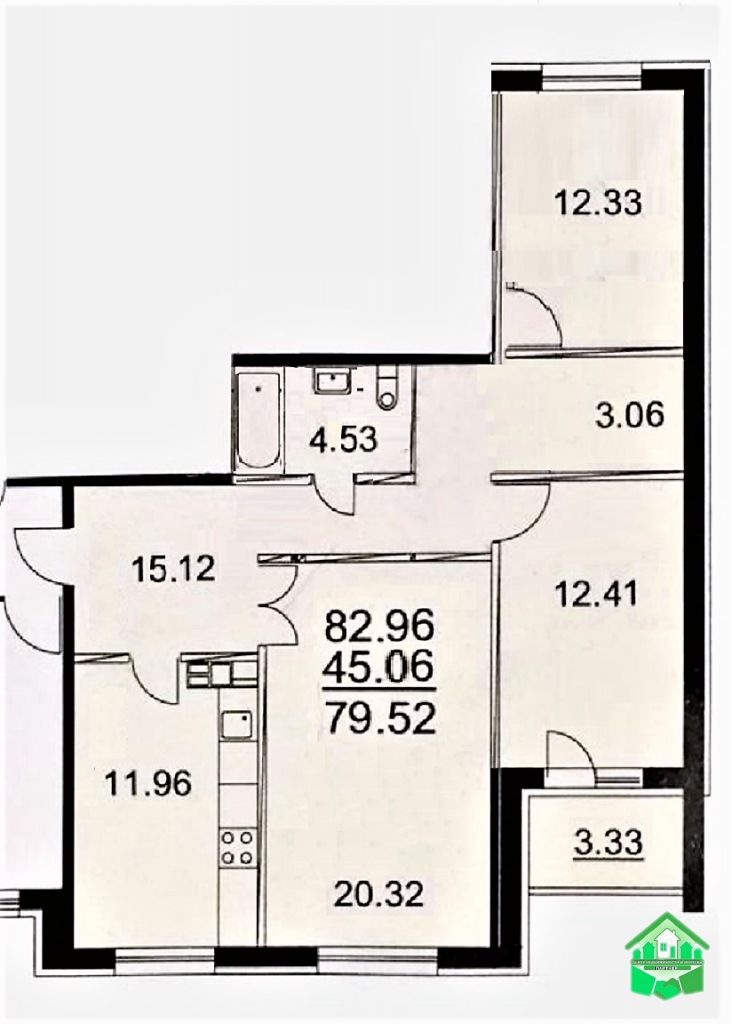 Продажа 3-комнатной квартиры, Володарского, Елохова роща,  4