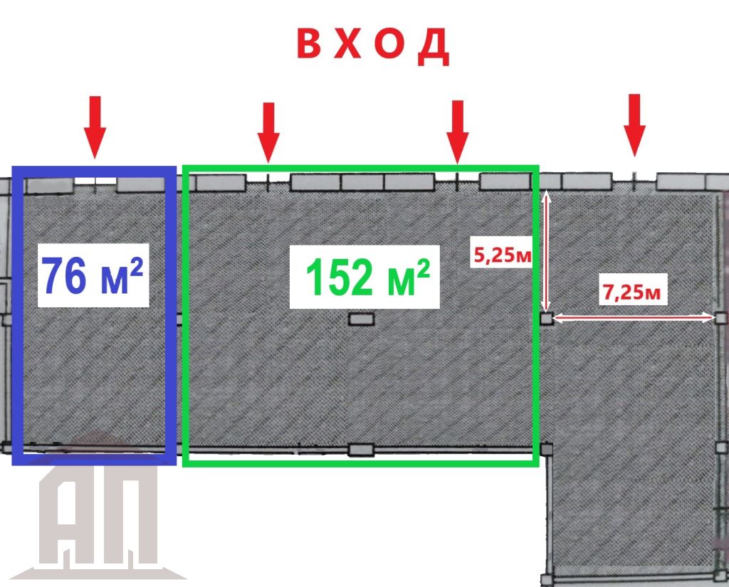 Аренда коммерческой недвижимости, 152м <sup>2</sup>, Тверь, Калинина пр-кт,  17