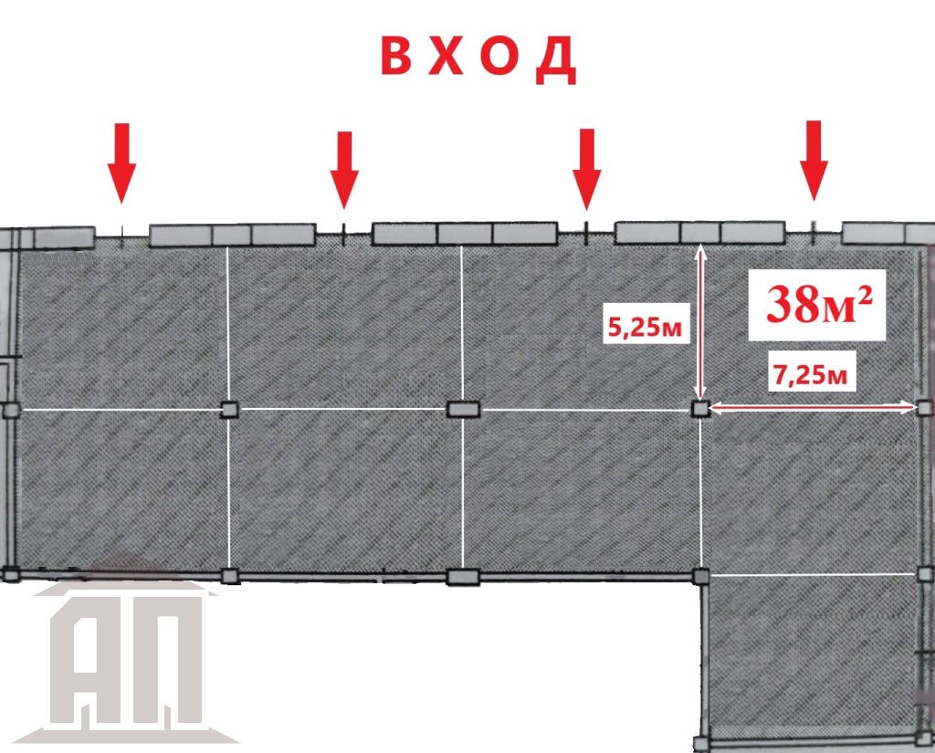 Аренда коммерческой недвижимости, 152м <sup>2</sup>, Тверь, Калинина пр-кт,  17