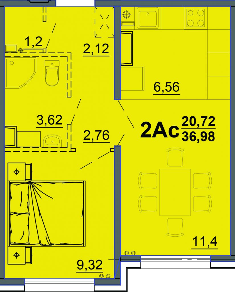 Продажа 1-комнатной квартиры, Тверь, Левитана ул,  93а