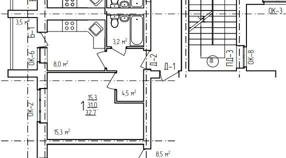 Продажа 1-комнатной новостройки, Владимир, Новгородская ул,  35