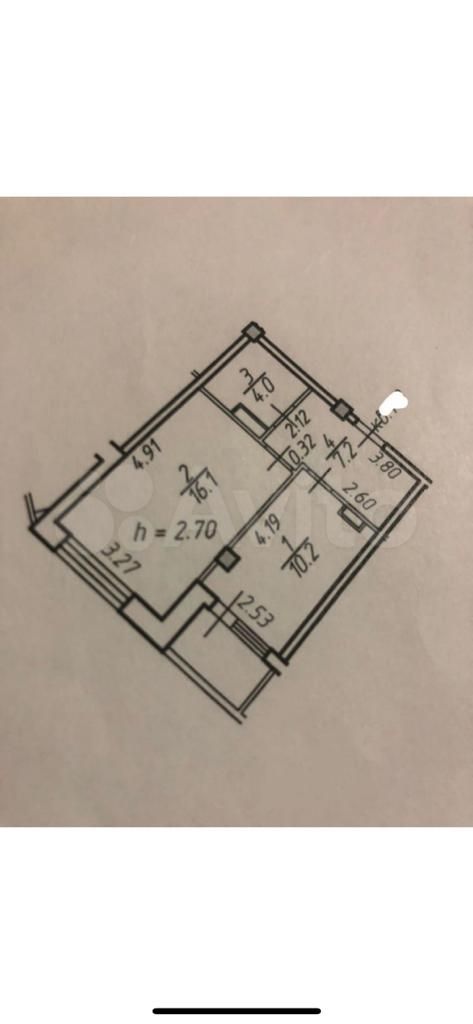 Продажа 1-комнатной квартиры, Ставрополь, Космонавтов ул,  2