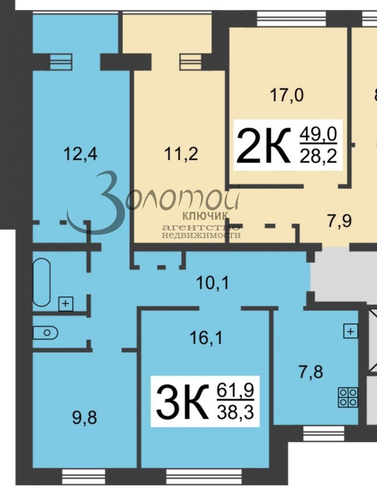 Продажа 3-комнатной квартиры, Нижний Новгород, Медицинская ул,  13