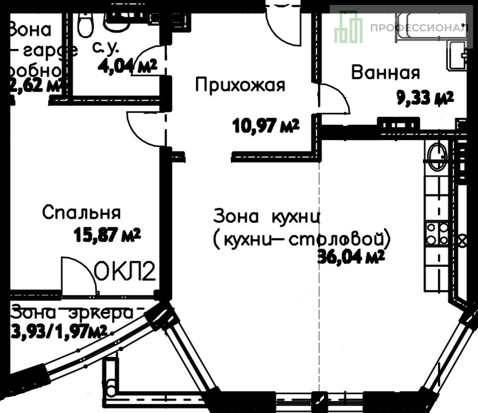 Продажа 2-комнатной квартиры, Ярославль, Приозерная ул,  5