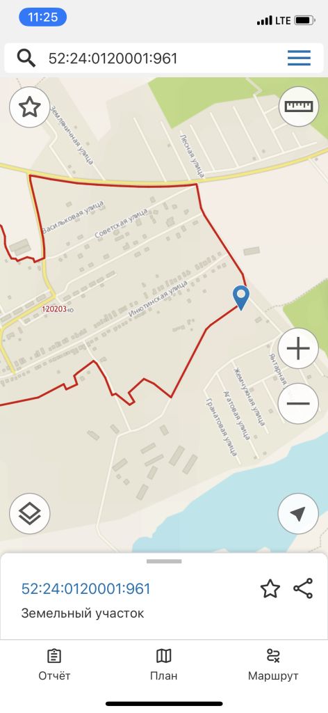 Продажа участка, Инютино