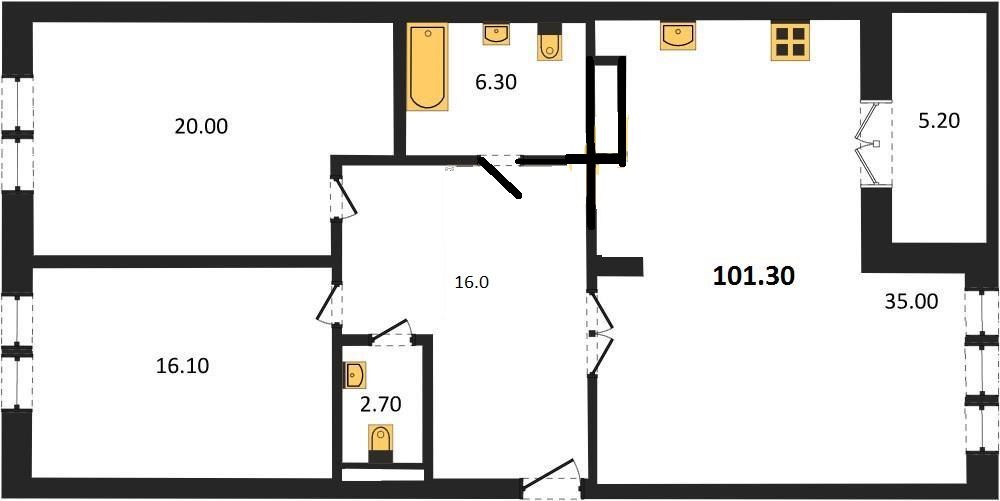 Продажа 3-комнатной квартиры, Владимир, Большая Нижегородская ул,  12