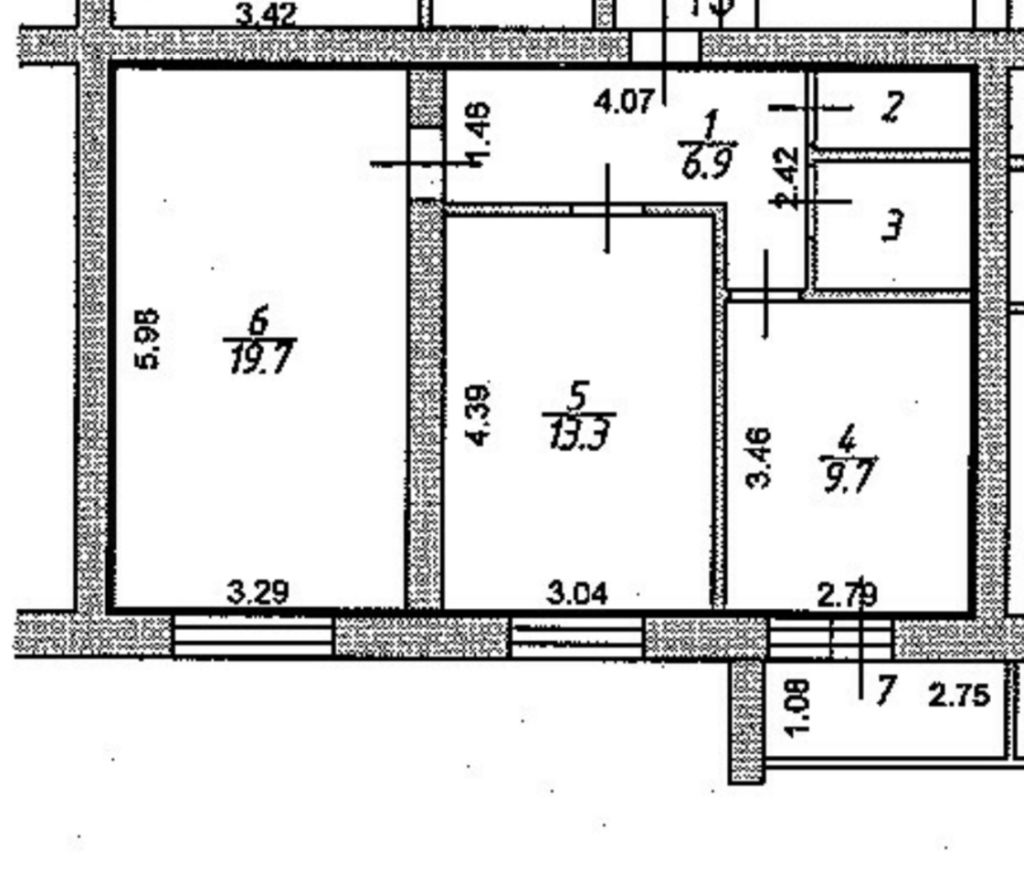 Продажа 2-комнатной квартиры, Кострома, Венеция мкр,  42