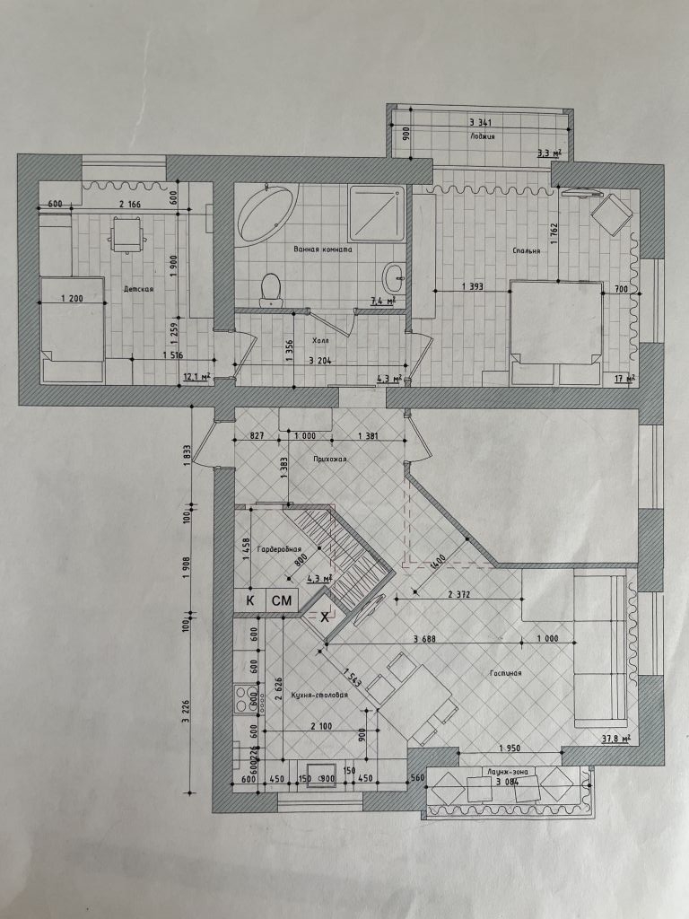 Продажа 3-комнатной квартиры, Кострома, Юных Пионеров ул,  44