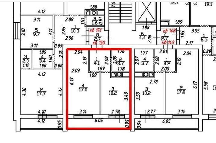 Продажа 1-комнатной квартиры, Смоленская, юбилейная,  17