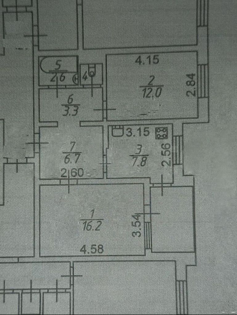 Продажа 2-комнатной квартиры, Пятигорск, Егоршина ул,  12