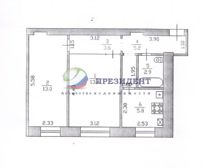 Продажа 2-комнатной квартиры, Нижний Новгород, Пятигорская ул,  23