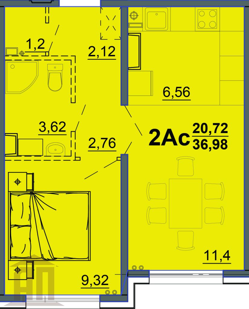 Продажа 2-комнатной квартиры, Тверь, Левитана ул,  93А