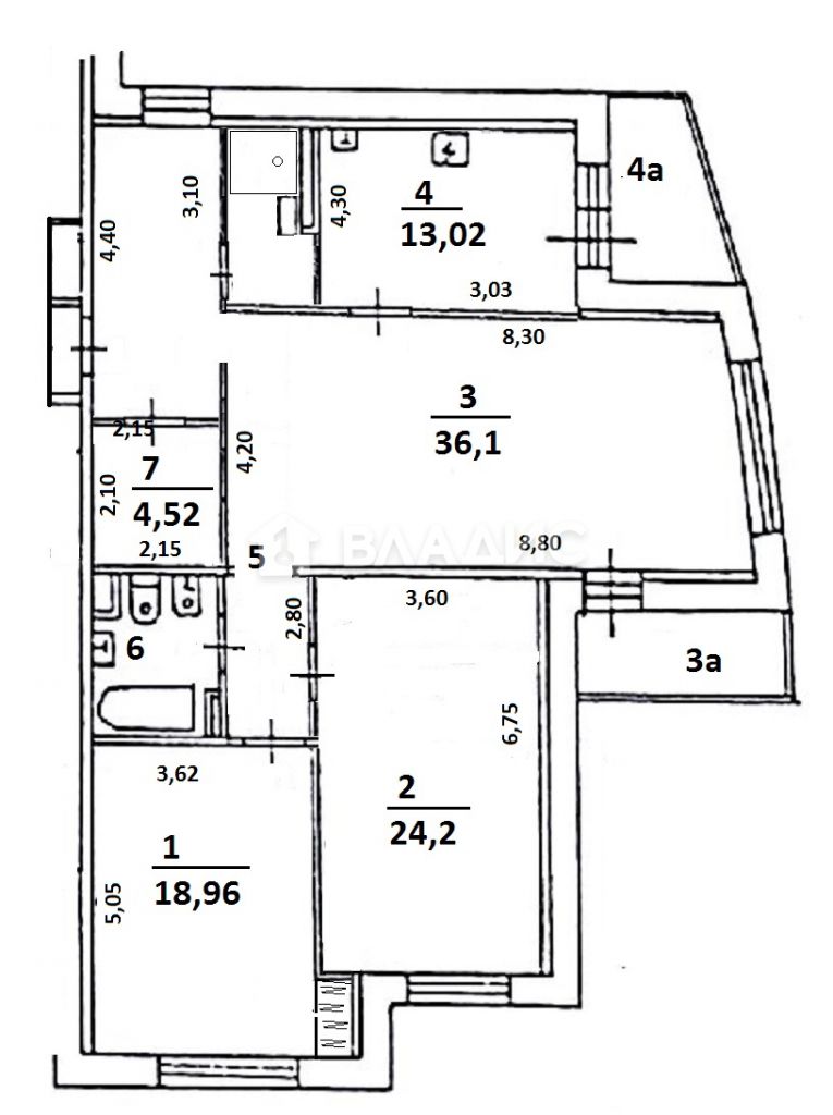 Продажа 3-комнатной квартиры, Москва, Первомайская ул,  112