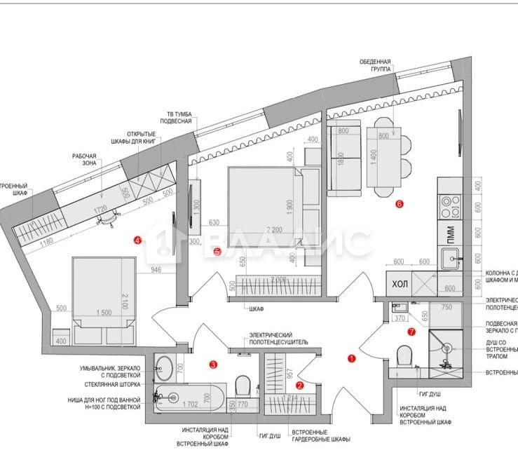 Продажа 3-комнатной квартиры, Москва, Лобачевского ул,  120к1