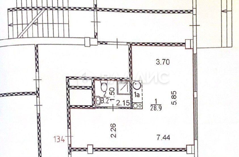 Продажа 1-комнатной квартиры, Москва, Херсонская ул,  41А