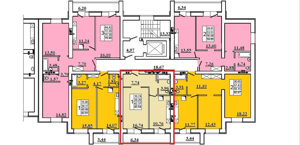 Продажа 1-комнатной новостройки, Саратов, им Николая Нишнева ул,  6