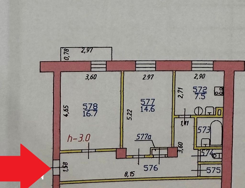 Продажа 2-комнатной квартиры, Иваново, Лежневская ул,  109
