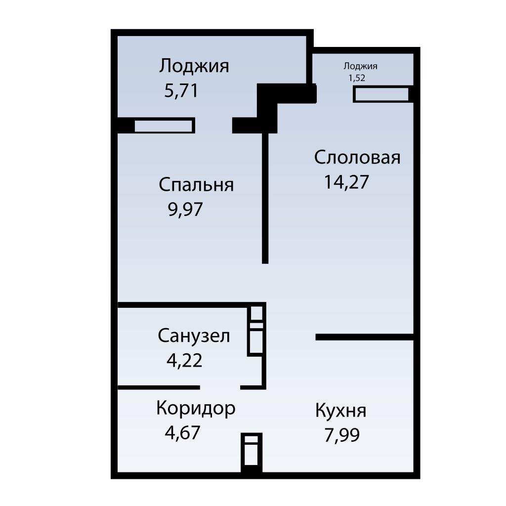 Аренда 2-комнатной квартиры, Краснодар, Степная ул,  1/1